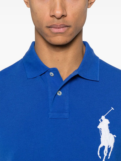 Camisa polo bordada com pônei Polo