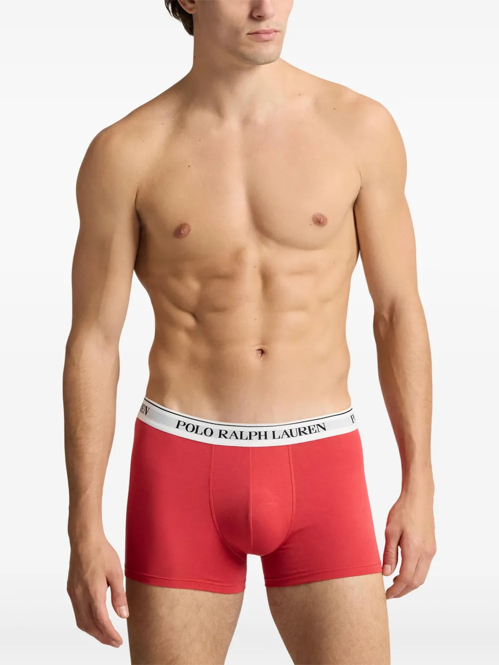 boxers com logotipo (conjunto de três)