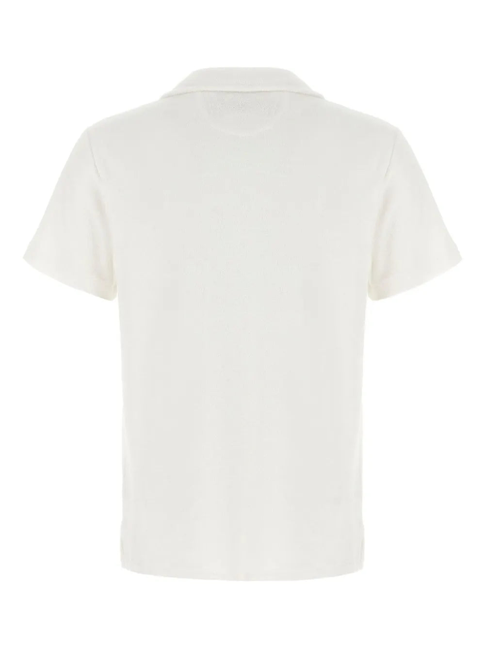 camisa polo de tecido atoalhado