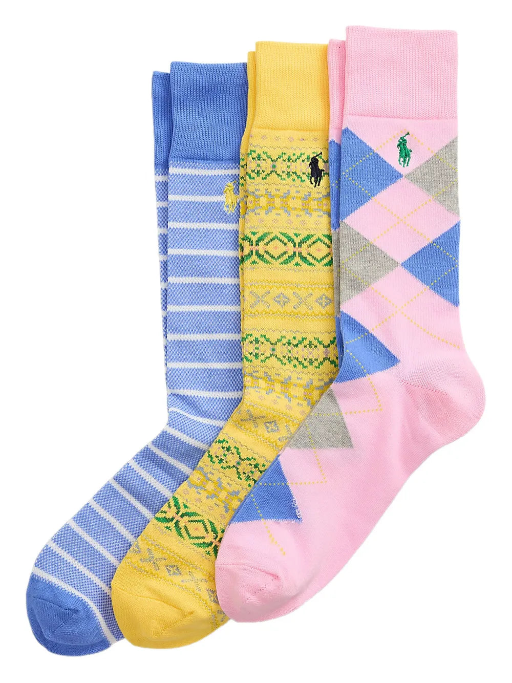 Meias Polo Pony (pacote com três)