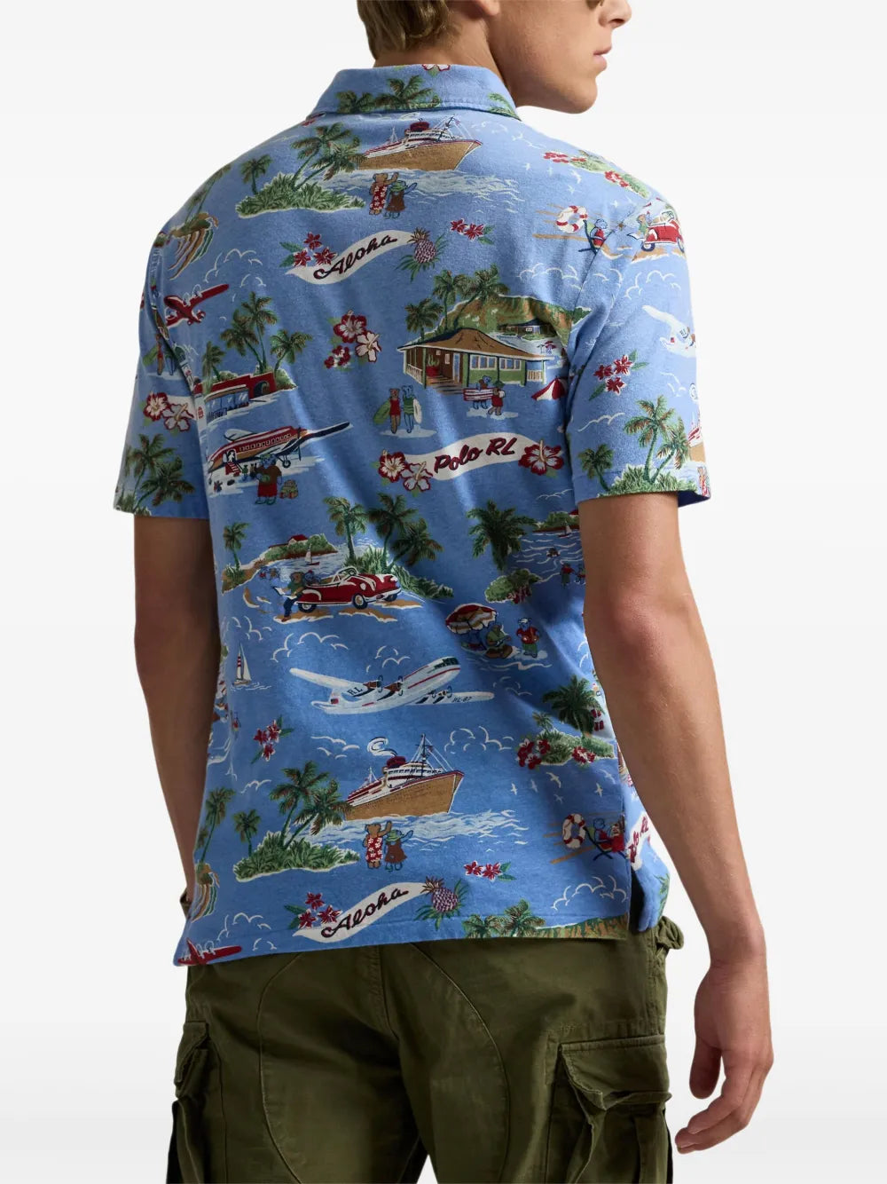 Camisa polo de malha Polo Bear