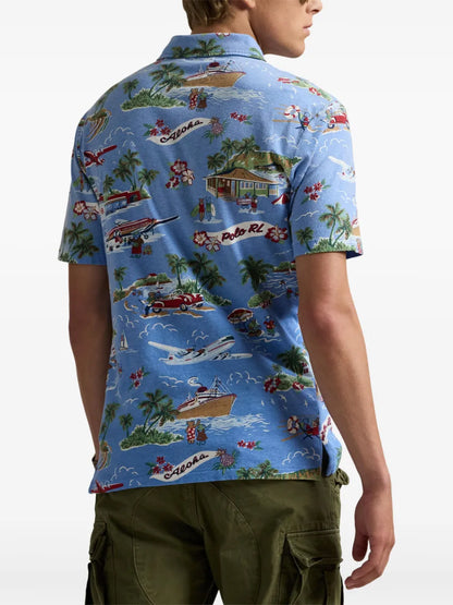 Camisa polo de malha Polo Bear