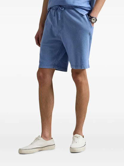 shorts de corrida de algodão