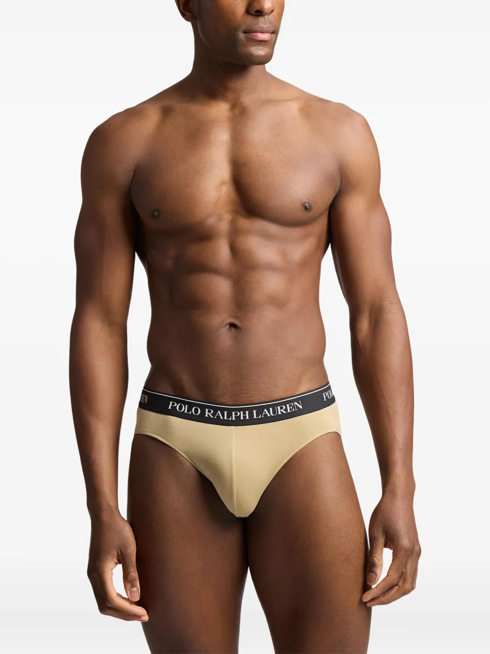 cuecas com cós com logotipo (pacote com três)