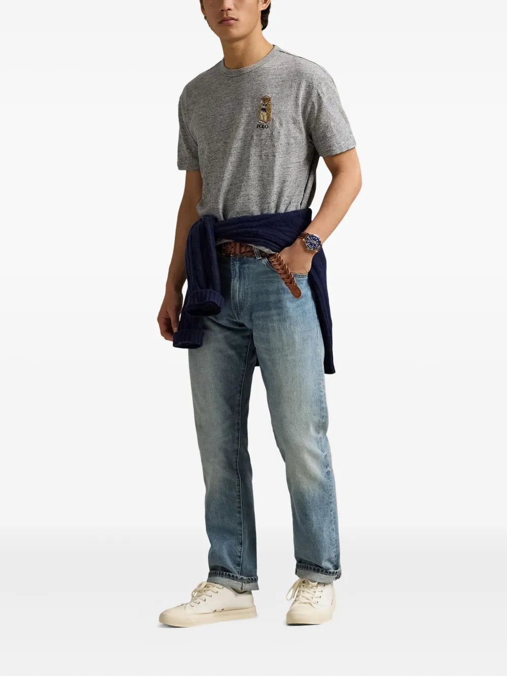 Camiseta Polo Bear Slub