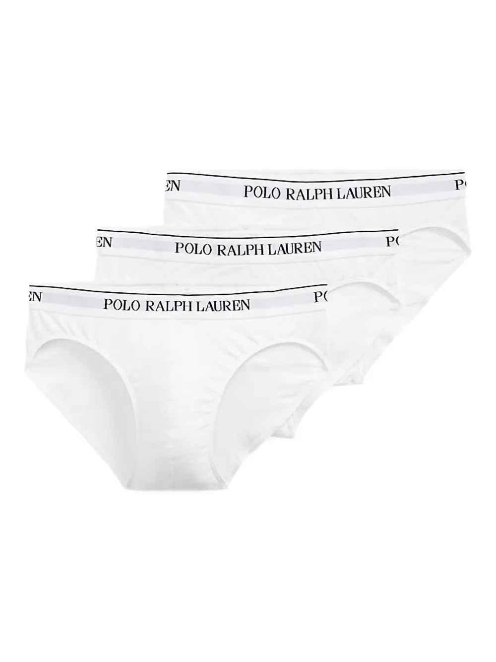 pacote com três cuecas com cós com logotipo