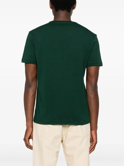 camiseta bordada com brasão