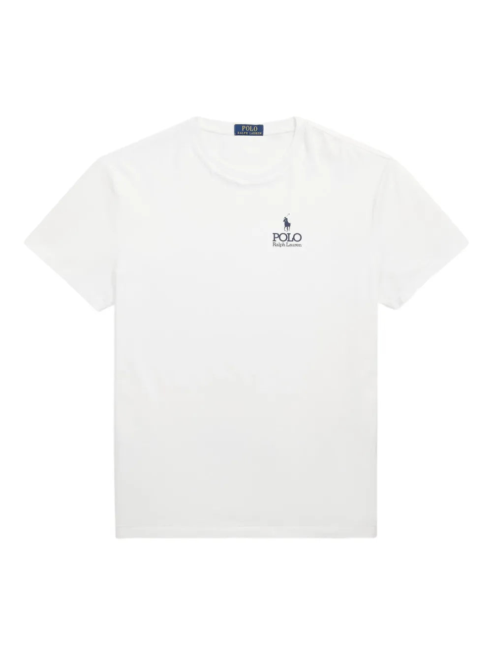 camiseta com logotipo bordado