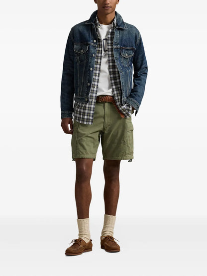 camiseta de manga curta com estampa de logotipo