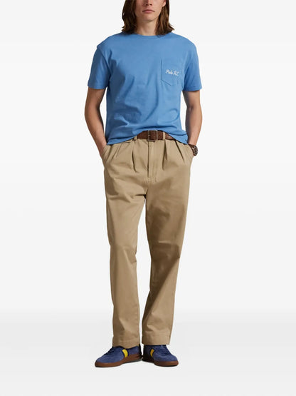 Camiseta Polo com estampa de urso