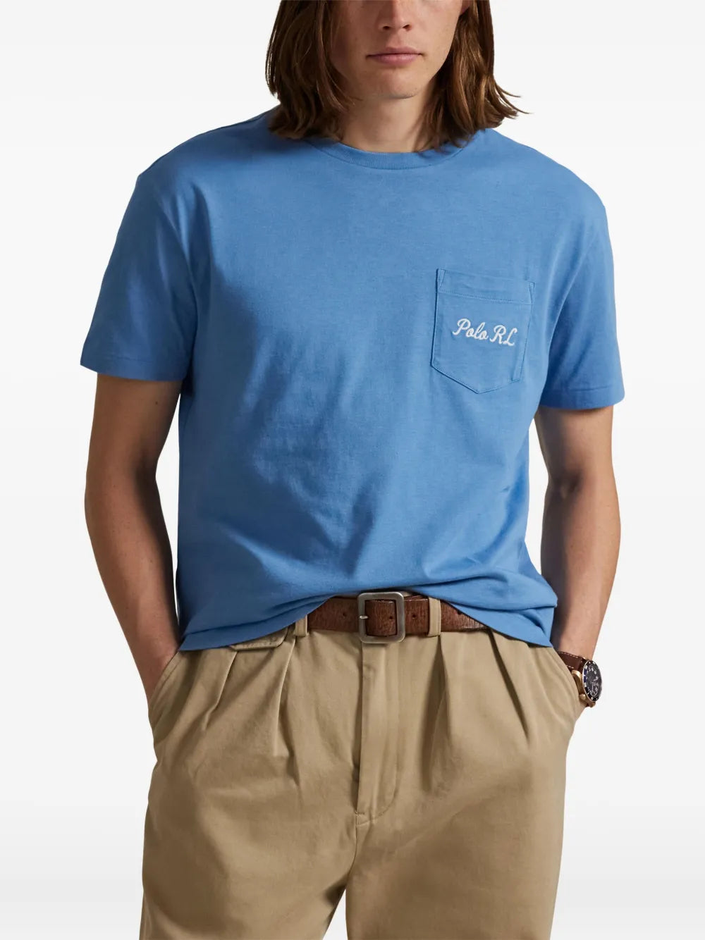 Camiseta Polo com estampa de urso