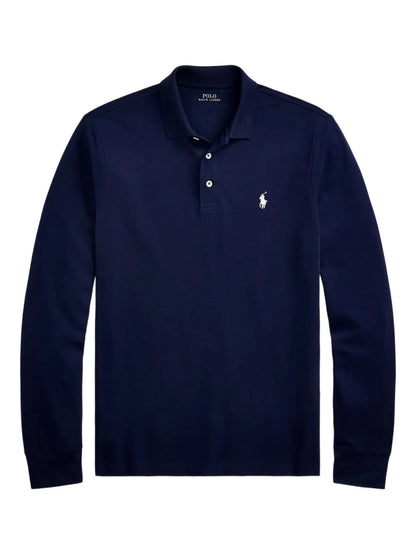 camisa polo de manga comprida