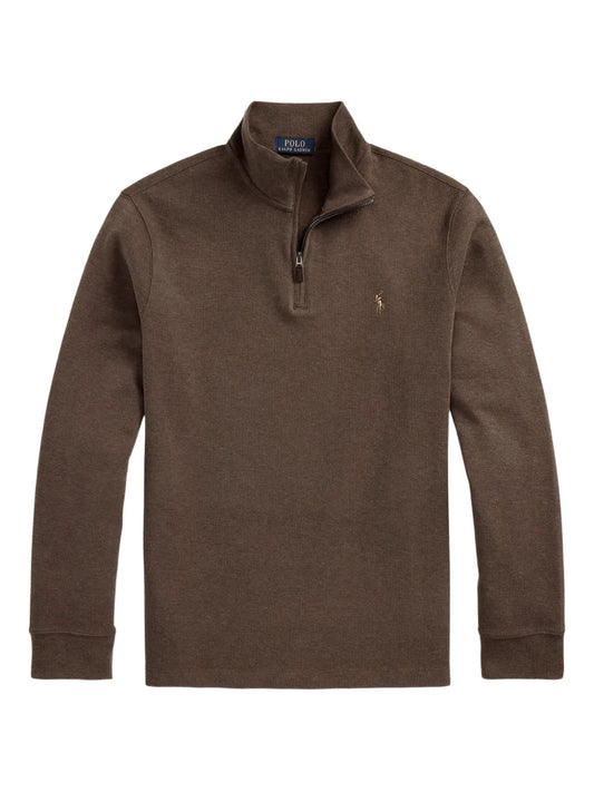 camisa polo com logotipo bordado